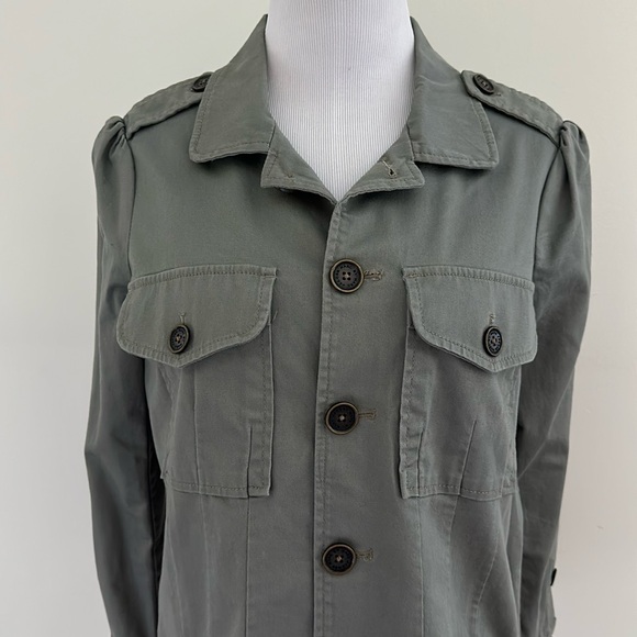 MARC BY MARC JACOBS || Fatigue Green Utility Jacket. Sz. S - Picture 4 of 14